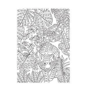Advanced Adult Colouring Books De-Stress with Creativity A4
