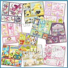 Load image into Gallery viewer, Printable 4 Fold Flap Card Bundle - The Printable Craft Shop - 2