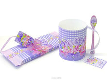 Load image into Gallery viewer, April Birth Flower Printable Mug and Chocolate Wrapper