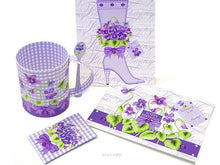 Load image into Gallery viewer, February Birth Flower & Gem Printables Combo Bundle