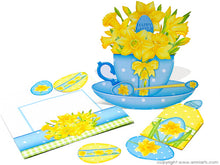 Load image into Gallery viewer, printable easter card set