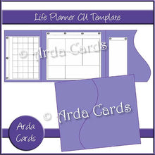 Load image into Gallery viewer, Design Your Own Printable Life Planner - Commercial Use Template - The Printable Craft Shop