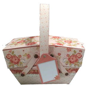 Enchanting Flowers Cantilever Box - The Printable Craft Shop