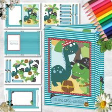 Load image into Gallery viewer, Dinosaur Themed Card Bundle