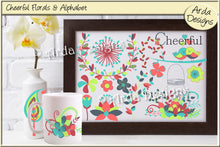 Load image into Gallery viewer, Cheerful Florals &amp; Alphabet