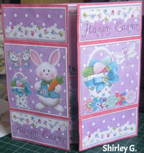 Load image into Gallery viewer, Easter Bonnets Neverending Card - The Printable Craft Shop