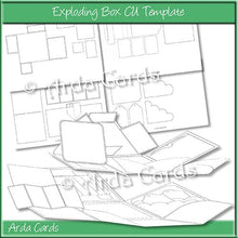 Load image into Gallery viewer, Exploding Box Commercial Use Template