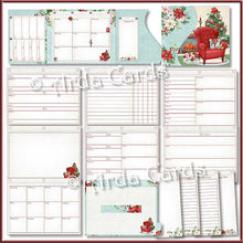 Load image into Gallery viewer, Fireside Printable Christmas Planner
