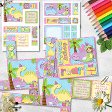 Load image into Gallery viewer, Dinosaur Themed Card Bundle