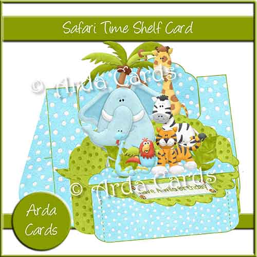 Safari Time Shelf Card