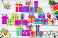 Load image into Gallery viewer, Sherbet Dip Gift Boxes CU Clipart