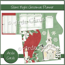 Load image into Gallery viewer, Silent Night Printable Christmas Planner