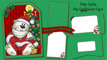 Load image into Gallery viewer, Christmas Pop Out Banner Card Bundle - The Printable Craft Shop