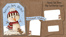 Load image into Gallery viewer, Christmas Pop Out Banner Card Bundle - The Printable Craft Shop