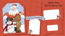 Load image into Gallery viewer, Christmas Pop Out Banner Card Bundle - The Printable Craft Shop