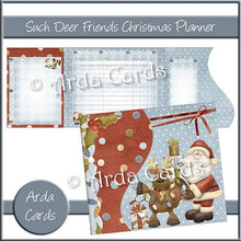 Load image into Gallery viewer, Such Deer Friends Printable Christmas Planner