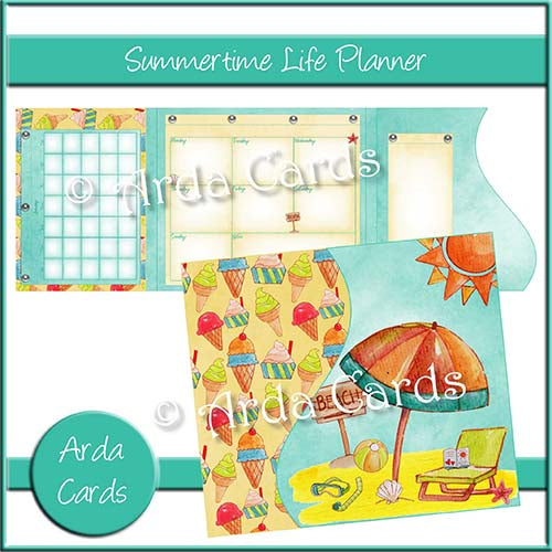 Summertime Life Planner - The Printable Craft Shop