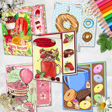 Load image into Gallery viewer, Sweet Treats Asymmetric Card Bundle