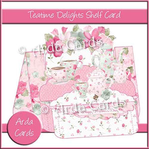 Teatime Delights Shelf Card