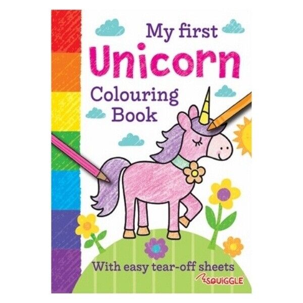 My First Colouring Books with Tear-off Pages
