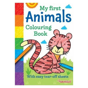 My First Colouring Books with Tear-off Pages