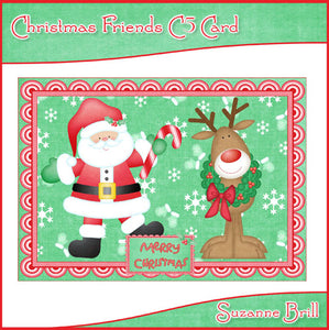 Christmas Friends C5 Card