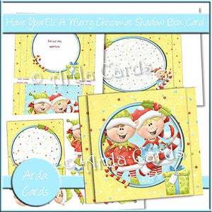 Have YourElf A Merry Christmas Shadow Box Card