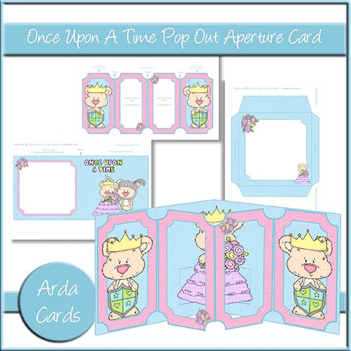 Once Upon A Time Pop Out Aperture Card