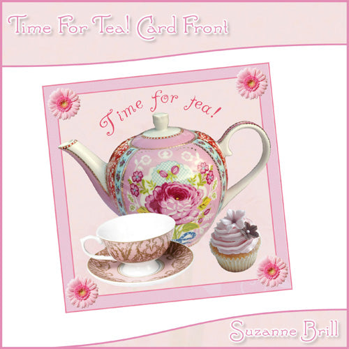 Time For Tea Card Front