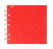 Load image into Gallery viewer, Ruby Red 4x4 Sketchbook - BLACK Pages - 150gsm Cartridge Paper