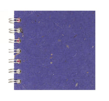 Load image into Gallery viewer, Sapphire Blue 4x4 Sketchbook - WHITE Pages - 150gsm Cartridge Paper