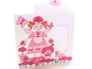 February Birth Flower Fairy Printable Card Making Kit