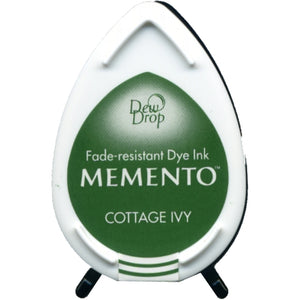Cottage Ivy Green Dew Drop Memento Ink Pad from Tsukineko