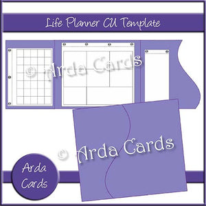Design Your Own Printable Life Planner - Commercial Use Template - The Printable Craft Shop