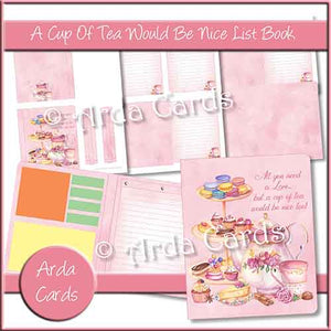 A Cup Of Tea Would Be Nice List Book Printable