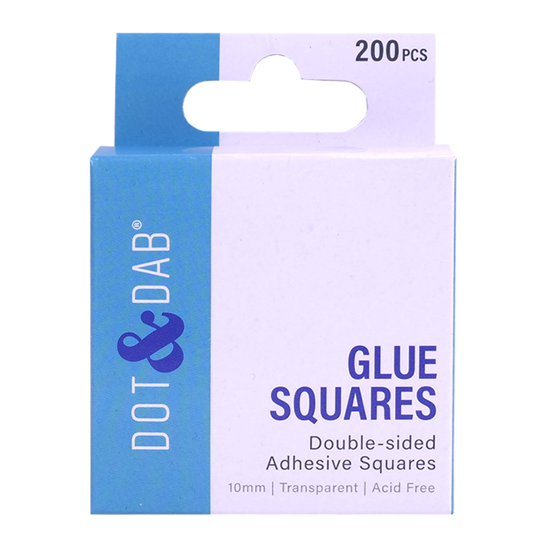 dot and dab glue squares
