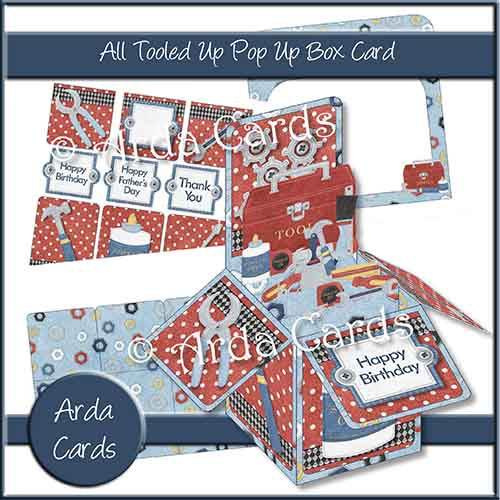 All Tooled Up Pop Up Box Card