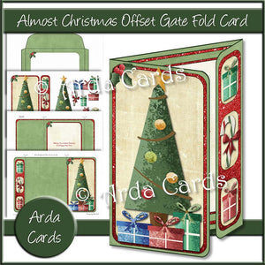 Christmas Offset Gate Fold Card Bundle #1