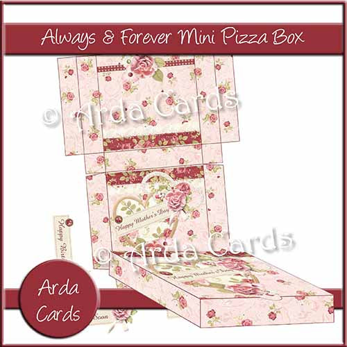 Always & Forever Mini Pizza Box