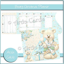 Load image into Gallery viewer, Beary Christmas Printable Planner
