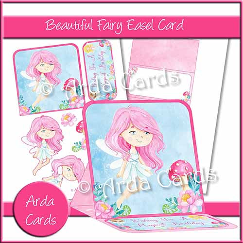 Beautiful Fairy Easel Card