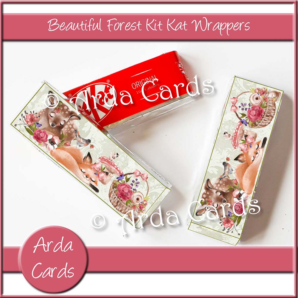 Beautiful Forest Woodland Kit Kat Wrappers