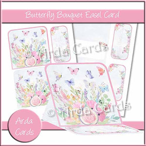 Butterfly Bouquet Easel Card