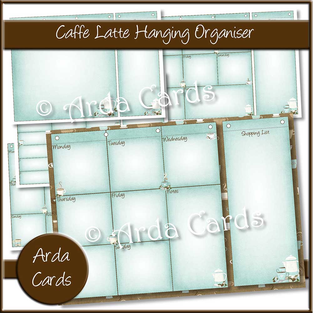 Caffe Latte Hanging Organiser