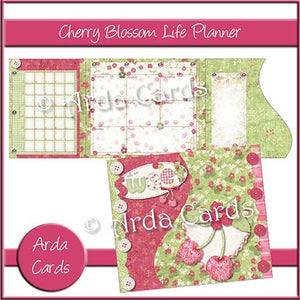 Cherry Blossom Printable Life Planner - The Printable Craft Shop