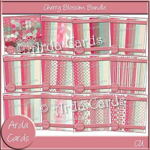 Cherry Blossom Bundle - The Printable Craft Shop