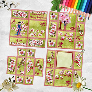 Lovely Florals Printable Neverending Card Mini Bundle