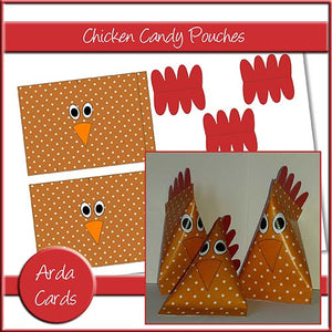 Chicken Candy Pouches - The Printable Craft Shop