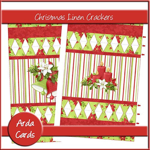 Christmas Linen Crackers - The Printable Craft Shop