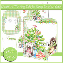 Load image into Gallery viewer, Printable Christmas card kit to download and make
